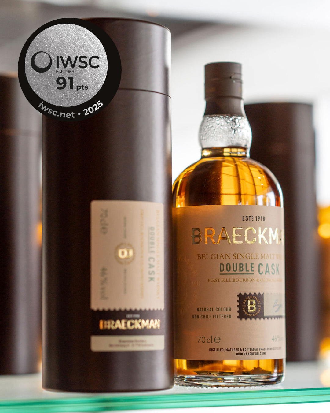 Zilver voor onze Single Malt - Double Cask